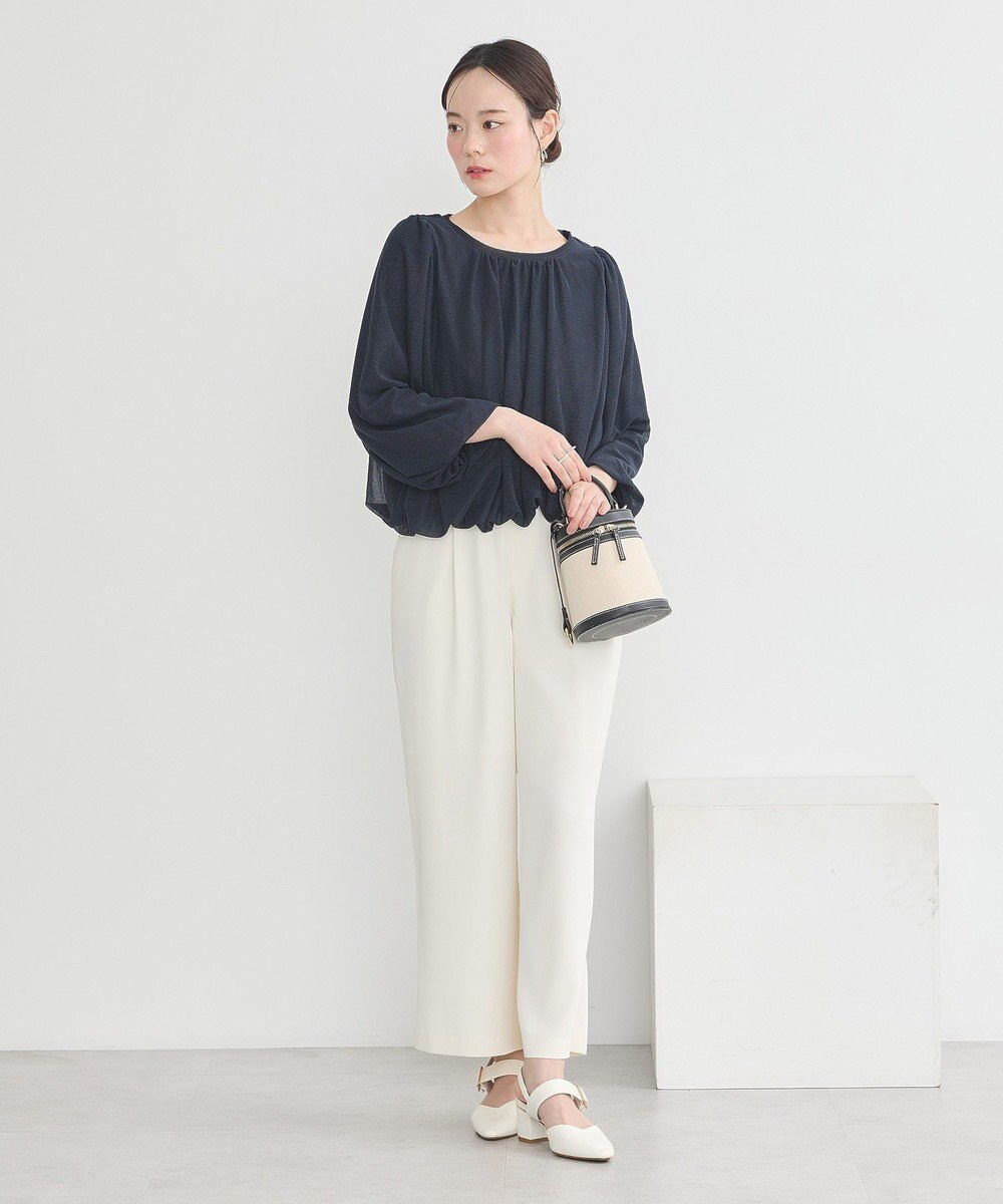 earth music&ecology シアーバルーンプルオーバー 