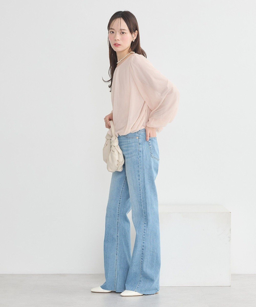 earth music&ecology シアーバルーンプルオーバー 