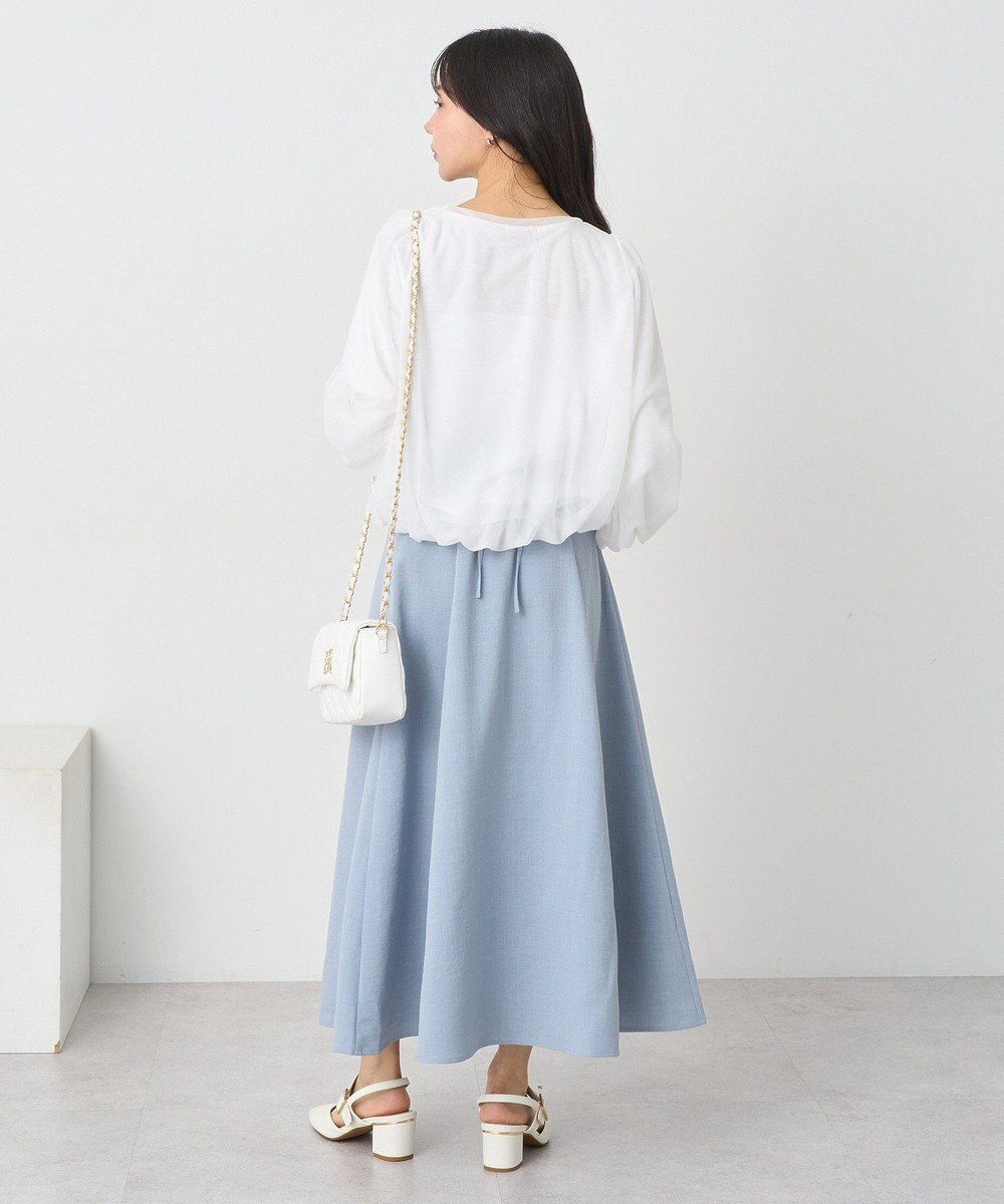 earth music&ecology シアーバルーンプルオーバー 