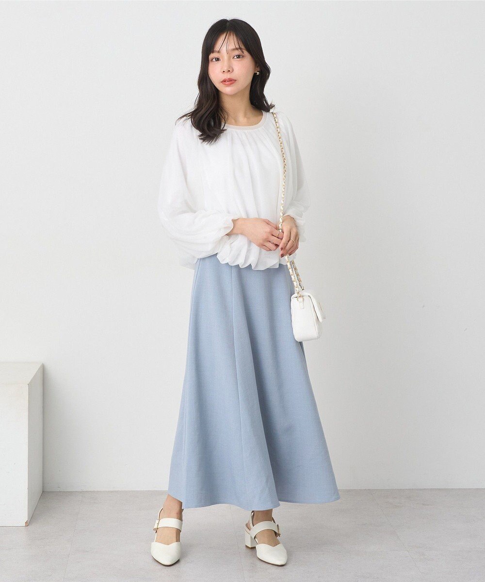 earth music&ecology シアーバルーンプルオーバー 