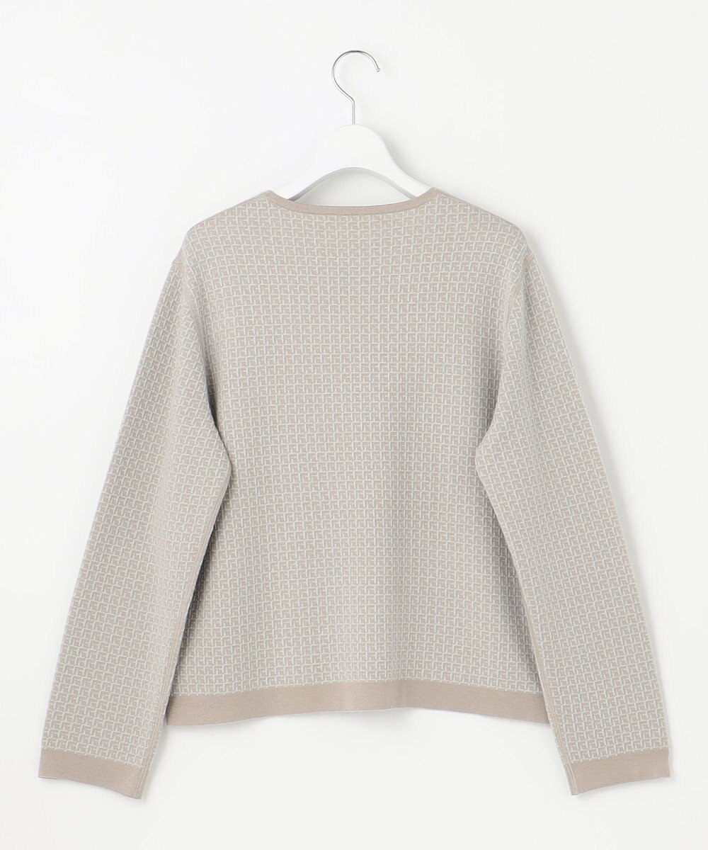 自由区 【WEB限定カラーあり・洗える】リバーシブルニット セットアップ(プルオーバー×フレアスカート) 