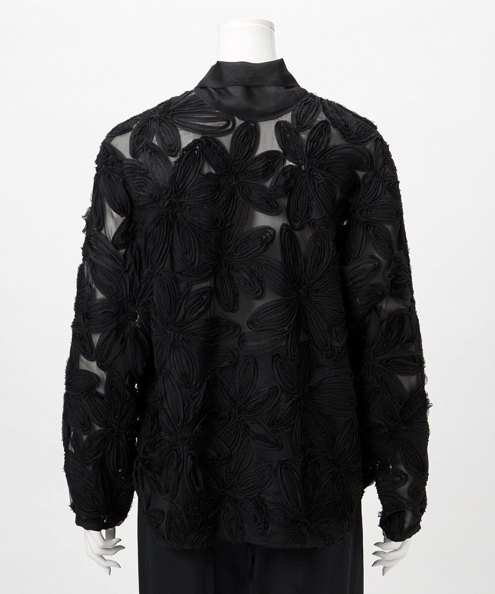 23区 【GOLD LABEL/見上愛さん着用】テープエンブロイダリー ブラウス 