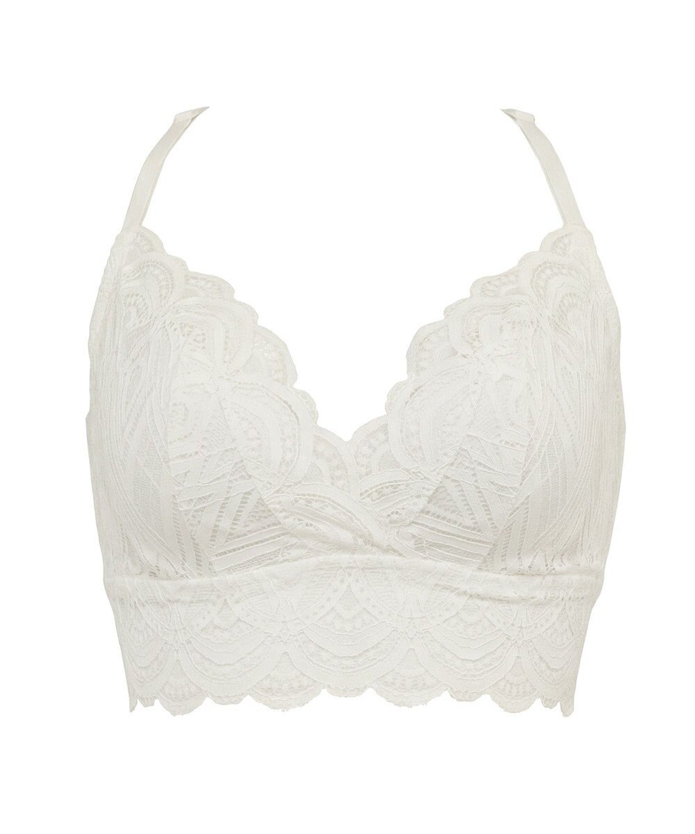 BRADELIS New York 【BRADELIS Me / ノンワイヤー】Lovely Back Bra26S1 補正下着 補整 ブラジャー 華やかなレースの見せインナー 