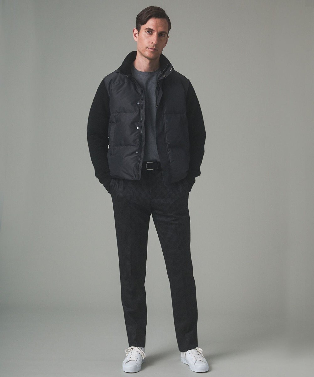 GOTAIRIKU ジャケットのインナーに最適【WEB&一部店舗限定】キレイ目 鹿の子 ビズ長袖Tシャツ 