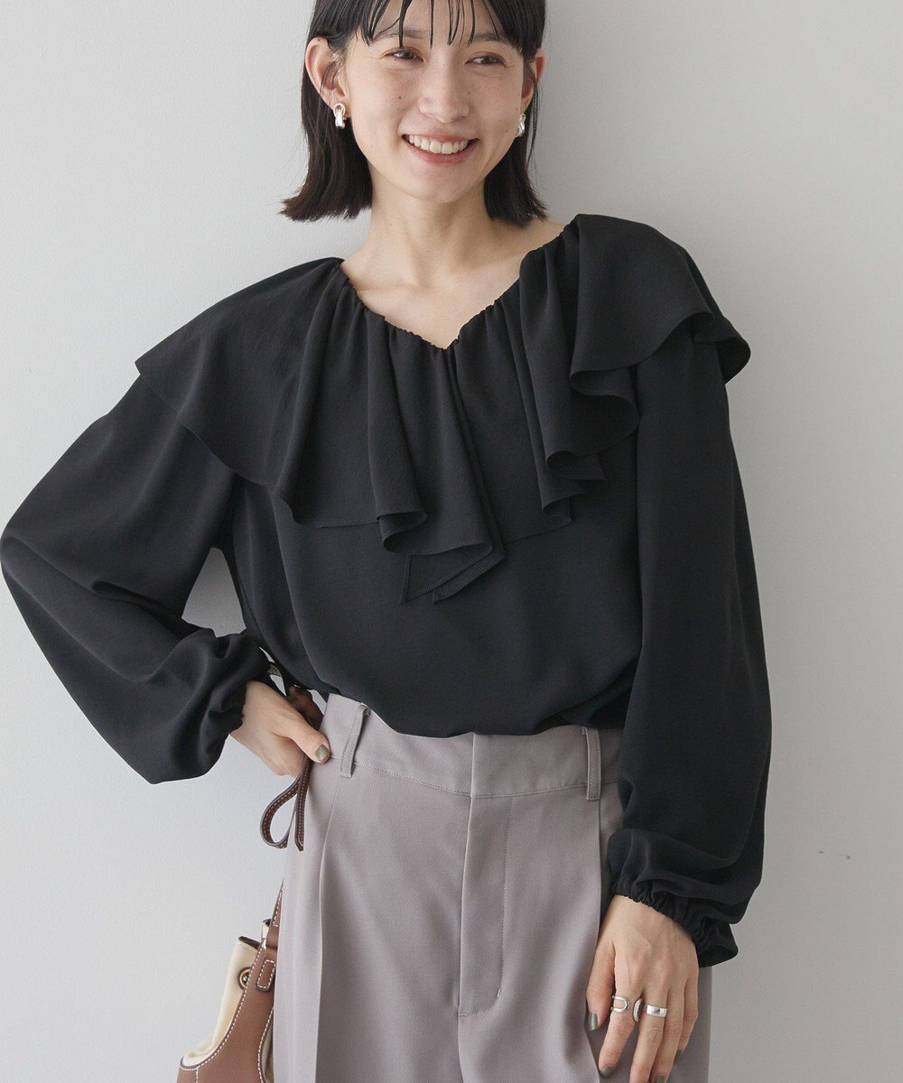 AMERICAN HOLIC フリルカラーブラウス 