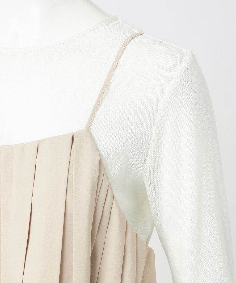 23区 【GOLD LABEL】ギャザリングプリーツ キャミソール 