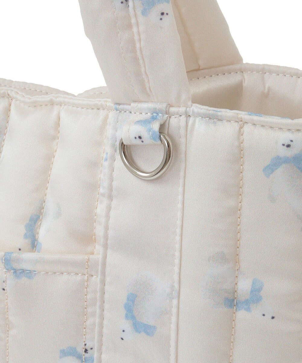 Maison de FLEUR シロクマキルトショルダーバッグ 