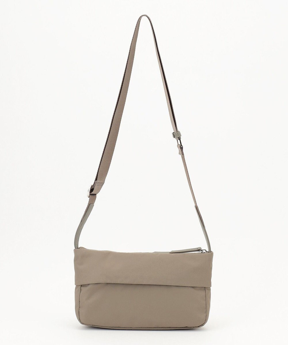 Y'SACCS リサイクルナイロン×カウレザー ラップミニショルダー 