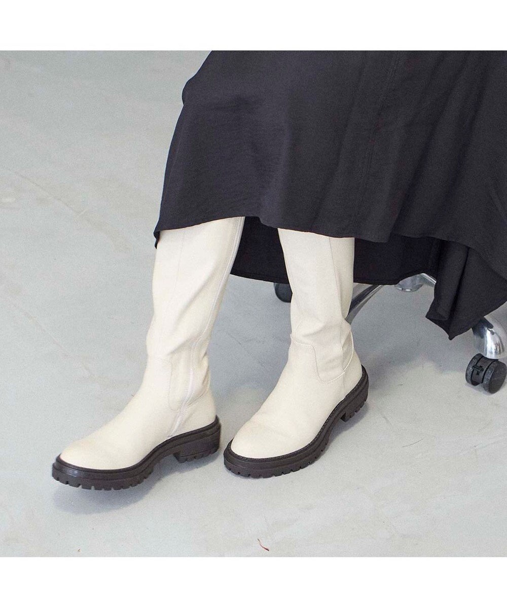 MODE ET JACOMO <MODE ET JACOMO>ストレッチロングブーツ 