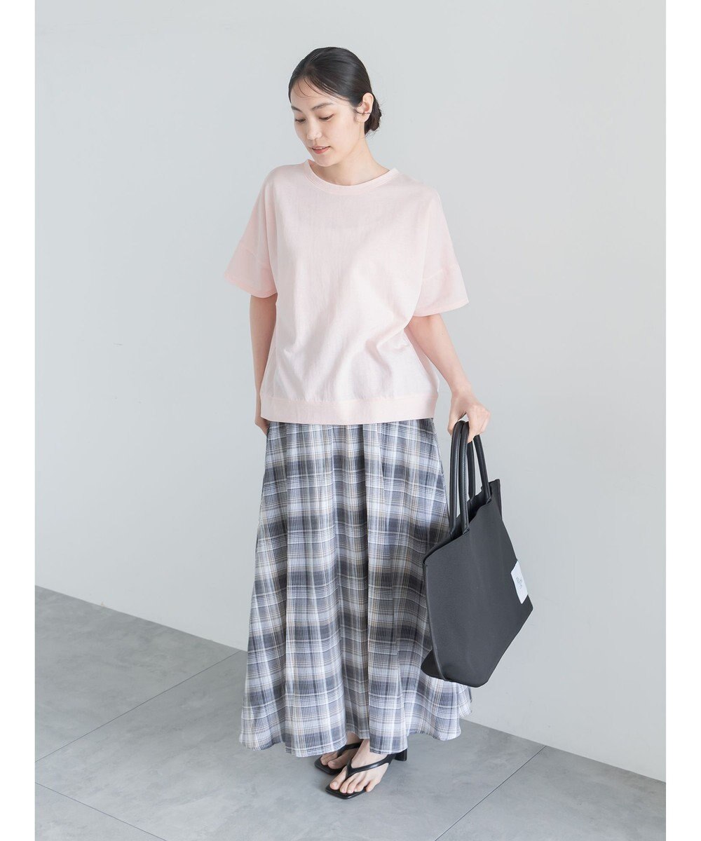 Te chichi チェックギャザースカート 
