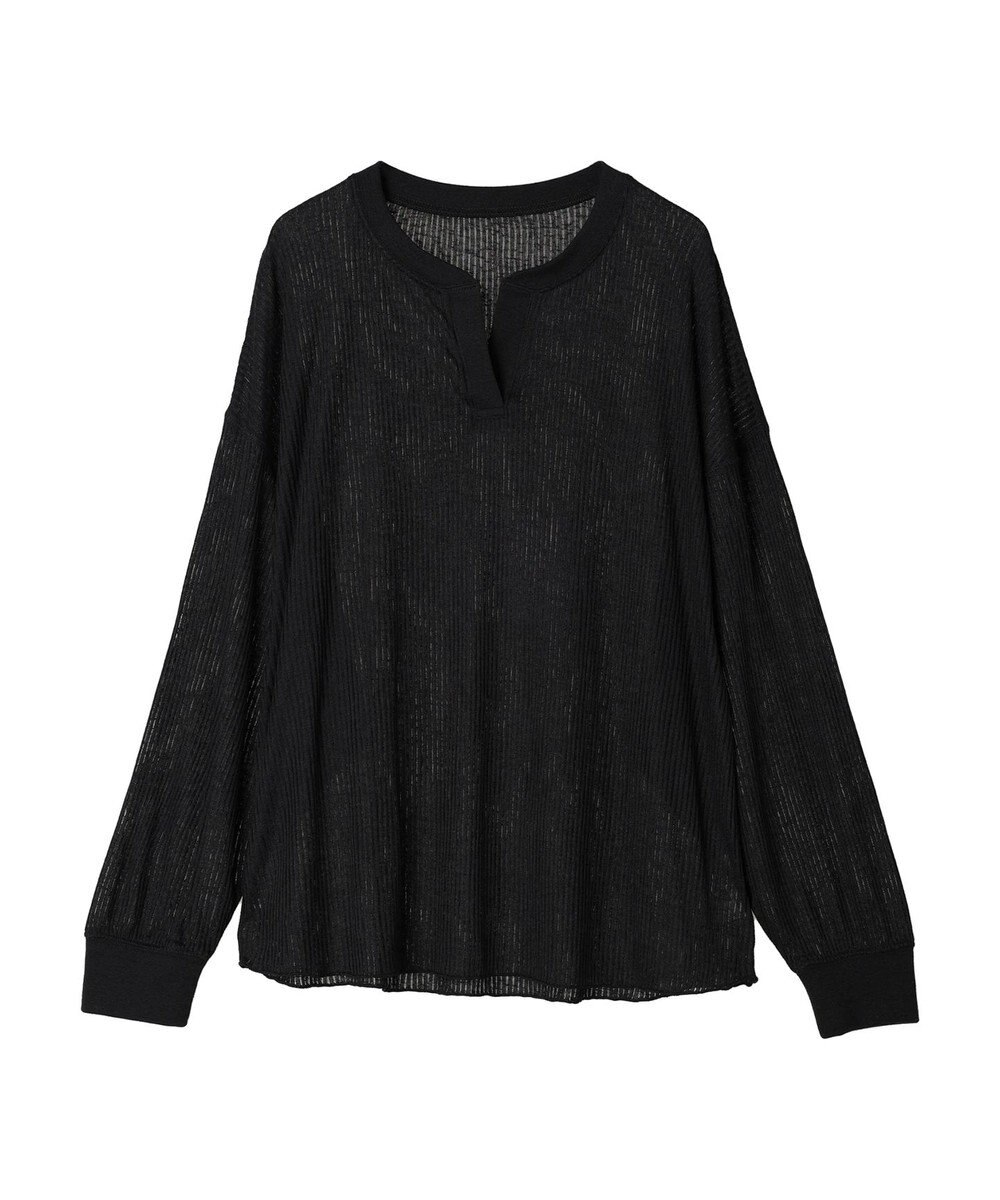 earth music&ecology シアーリブドルマンプルオーバー 