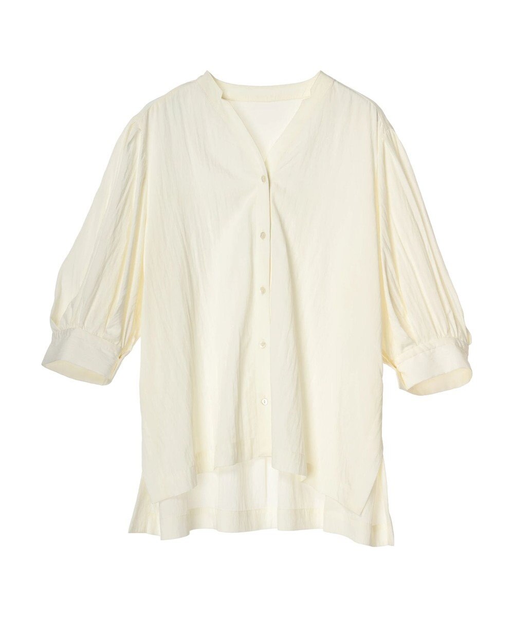 AMERICAN HOLIC 接触冷感　袖ボリュームブラウス 