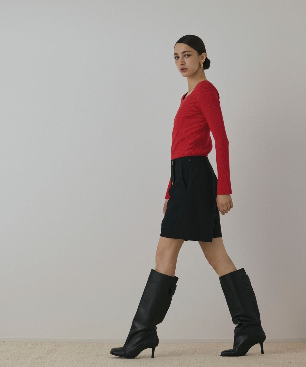 GRACE CONTINENTAL ダブルボタンショートパンツ 