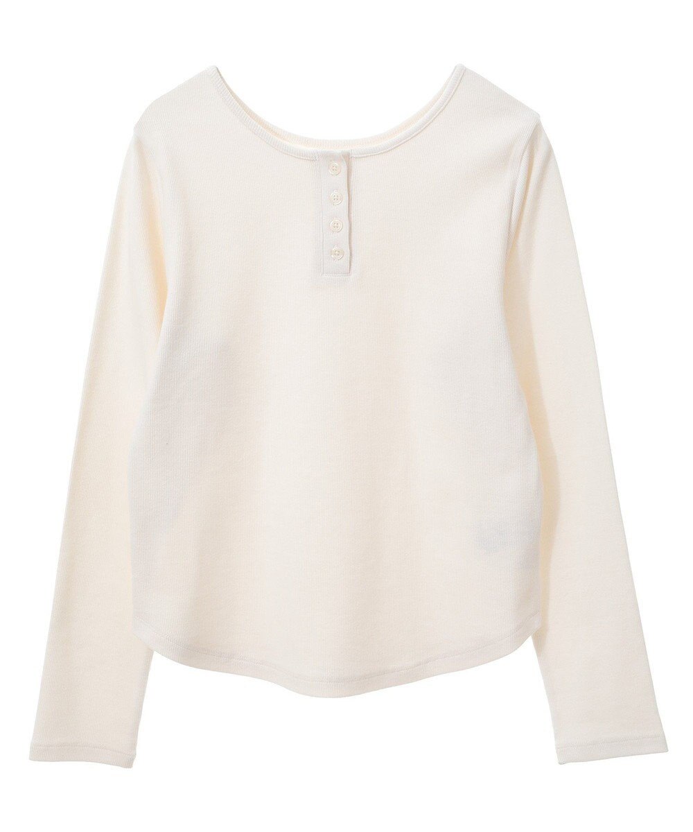 earth music&ecology ２ＷＡＹ釦リブプルオーバー 