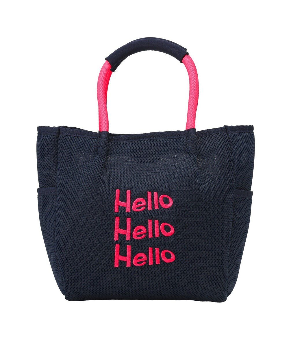 Green Parks ロープハンドルメッシュトートバッグミニ 