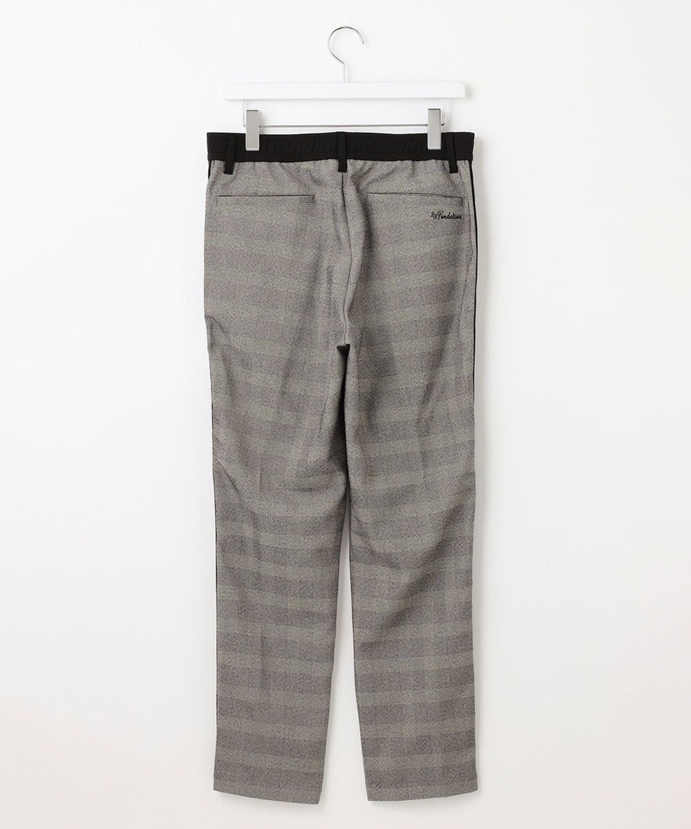 23区GOLF 【23Fondation/MEN】グレンチェック パンツ 