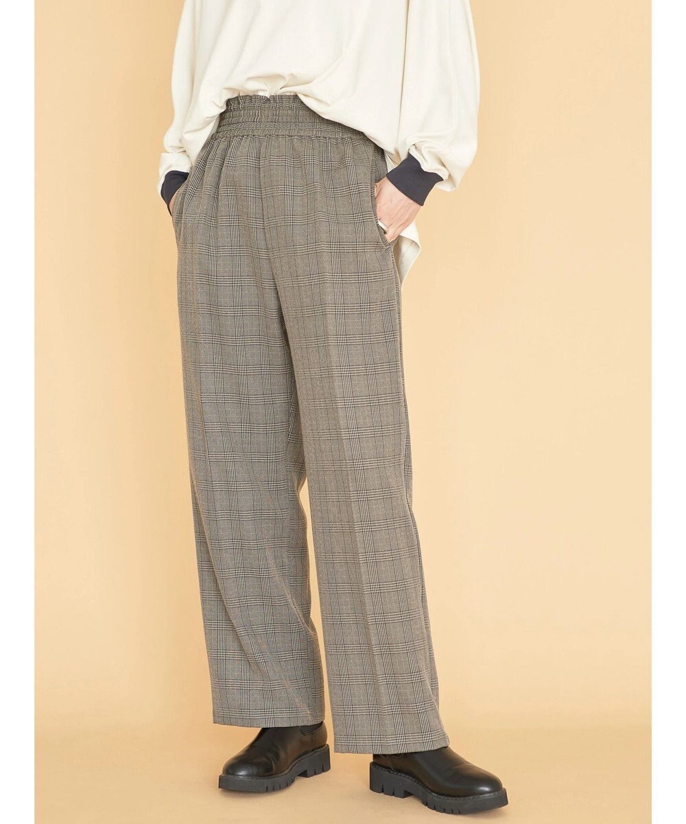 AMERICAN HOLIC ウエストイージーストレートパンツ 