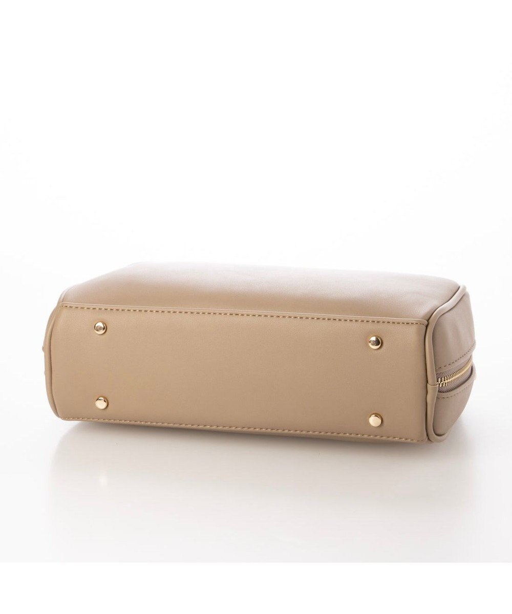 UNBILLION カシュカシュ cachecache / チャーム付横長ボストン 