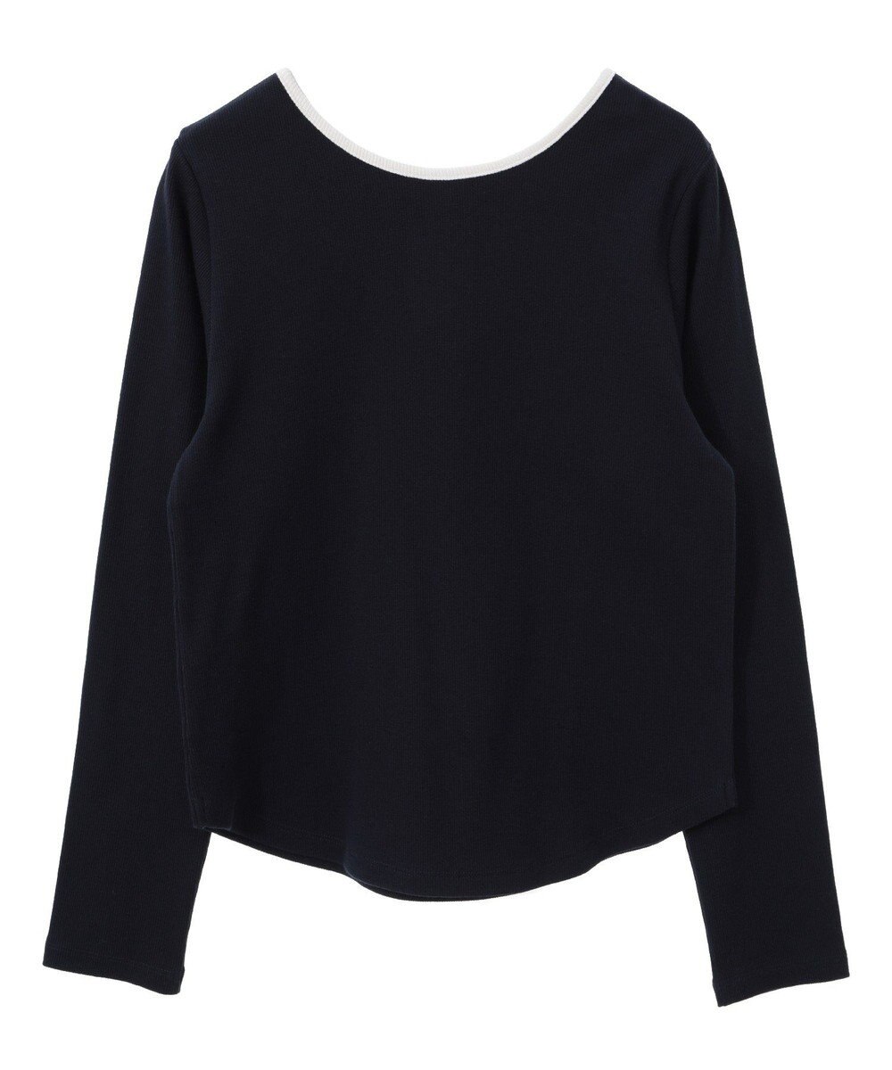 earth music&ecology ２ＷＡＹ釦リブプルオーバー 