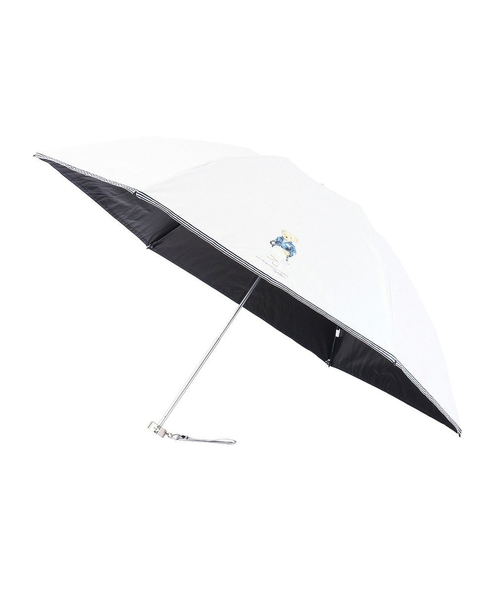 POLO RALPH LAUREN 晴雨兼用 折りたたみ傘 ベア 日傘 一級遮光 遮熱 UV