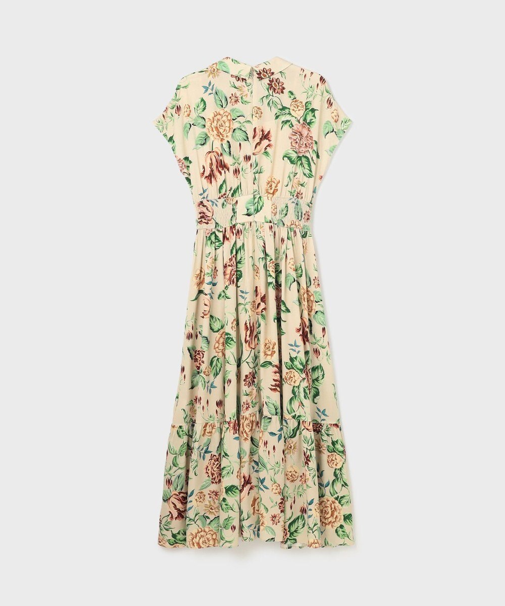 GRACE CONTINENTAL アンティークフラワープリントワンピース 