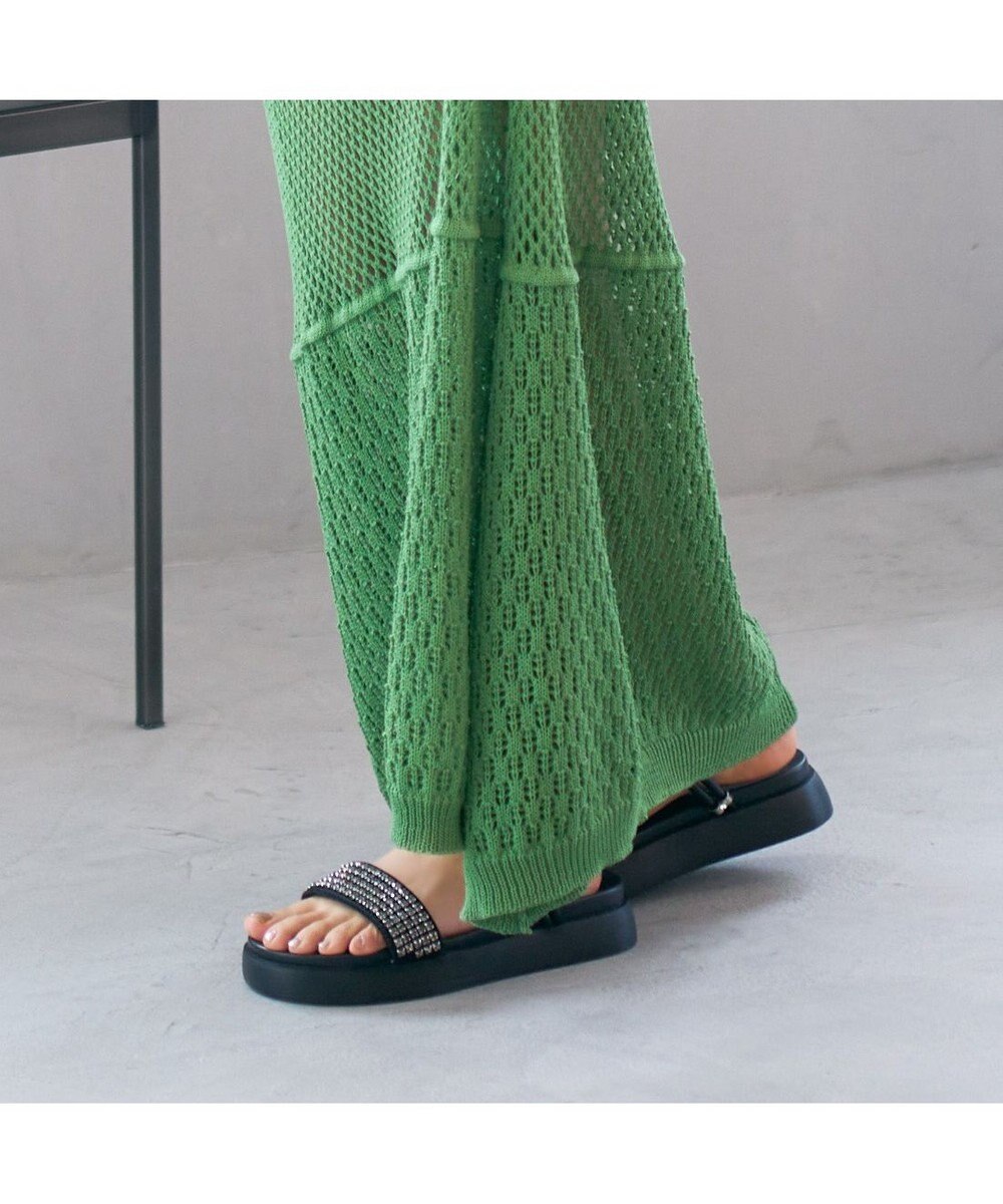 MODE ET JACOMO <carino>２WAYビジューサンダル 