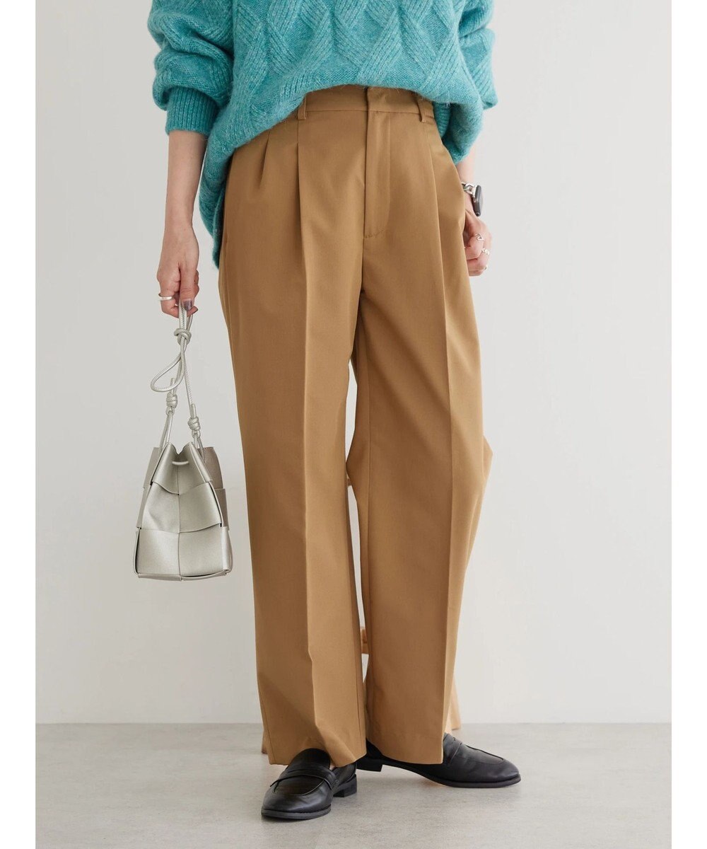 AMERICAN HOLIC 美・美・美あったかタックワイドパンツ 