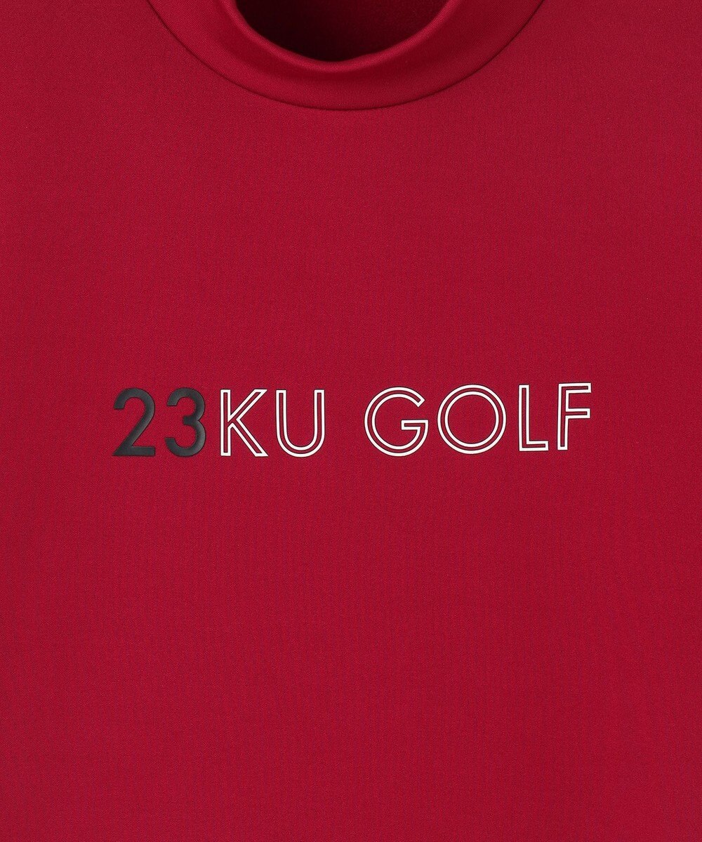 23区GOLF 【MEN】ストレッチ裏フリース モックネック 