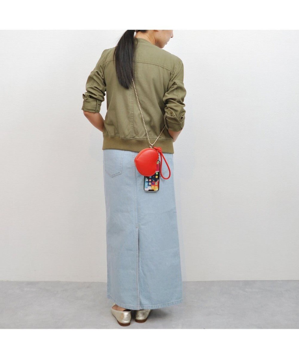 UNBILLION cachecache ハートポーチ付きボールチェーンモバイルストラップ 