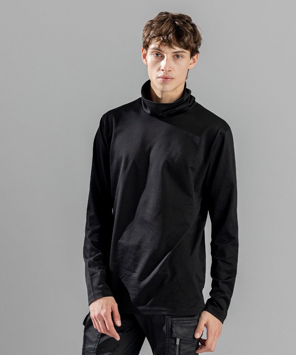 JOSEPH HOMME スビンソフトジャージー　タートルネックカットソー 