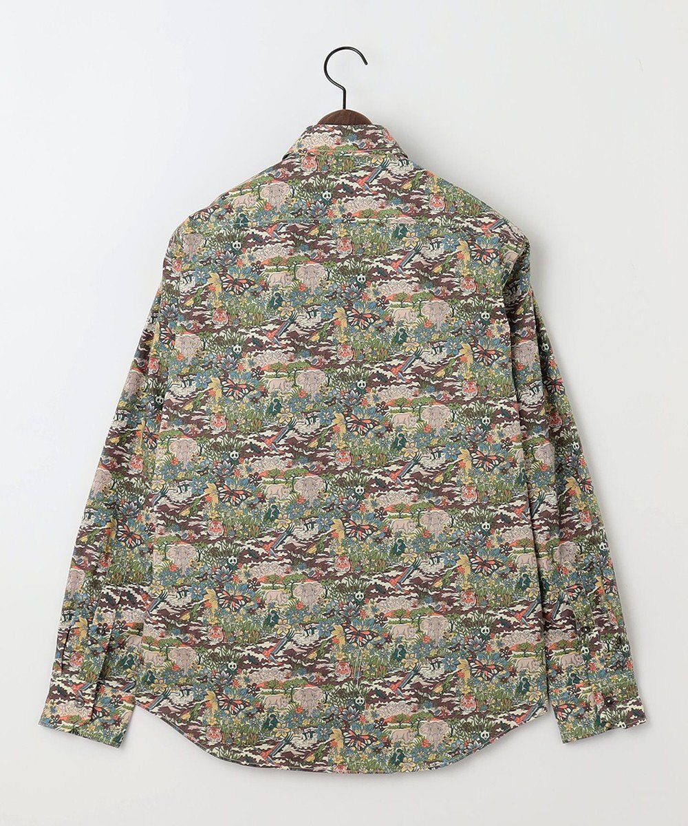 JOSEPH ABBOUD 【リバティー柄】プリントシャツ 