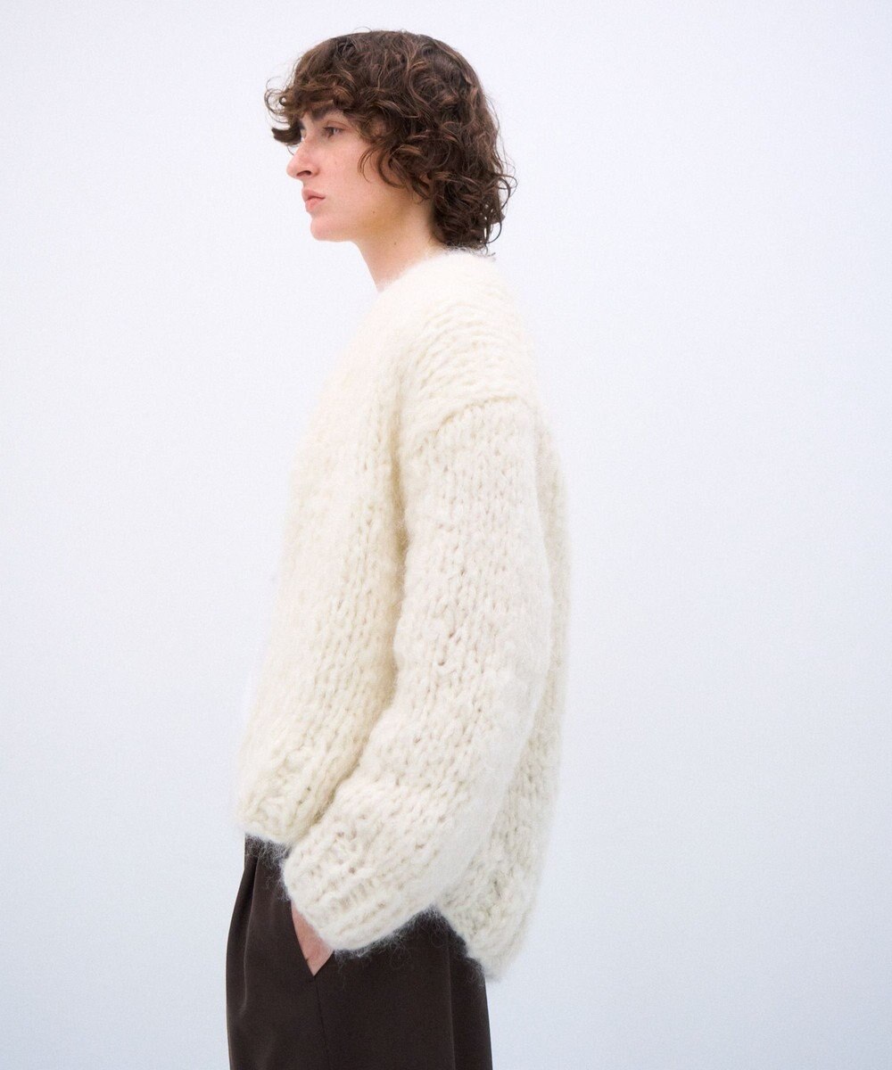 ATON HAND KNIT | カーディガン 