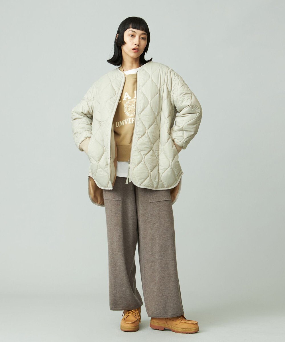 J.PRESS YORK STREET 【WOMEN】YALE × J.PRESS YORK STREET コラボショートスウェット 