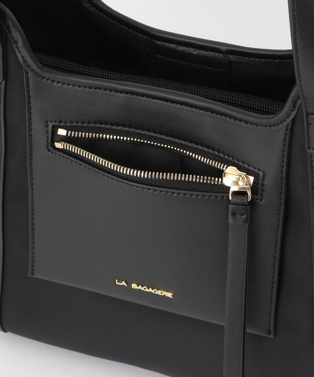 LA BAGAGERIE リサイクルレザー　フラップトート 