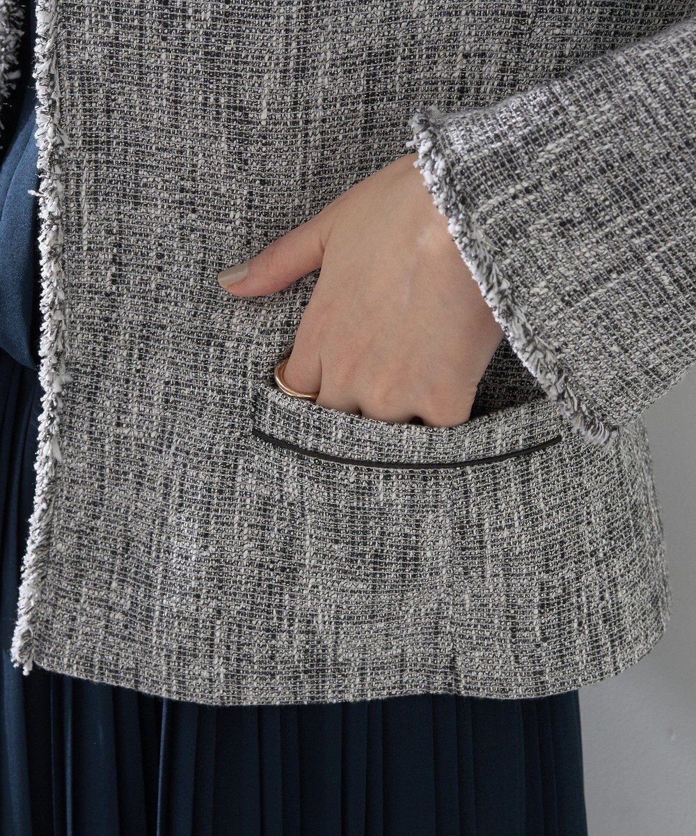 YECCA VECCA ツイードジャケット(1) 