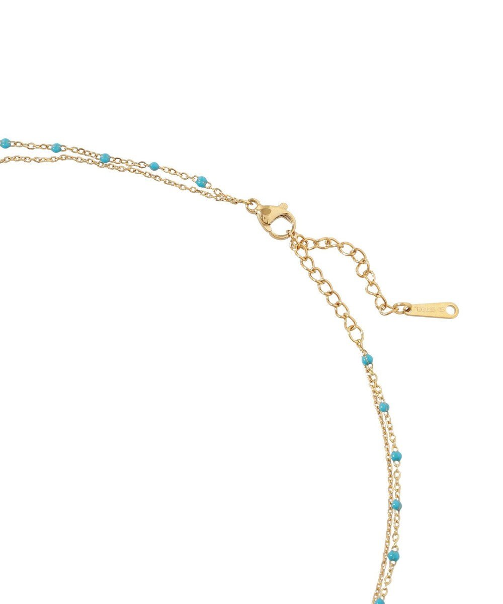 AMERICAN HOLIC 【ステンレス】プチトップカラーMIX2連ネックレス 