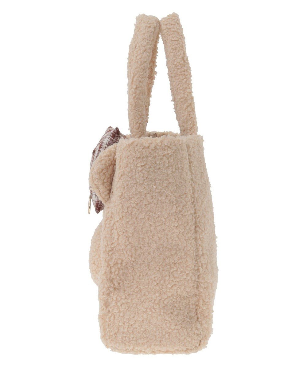 Maison de FLEUR リボンベアショルダートートバッグ 