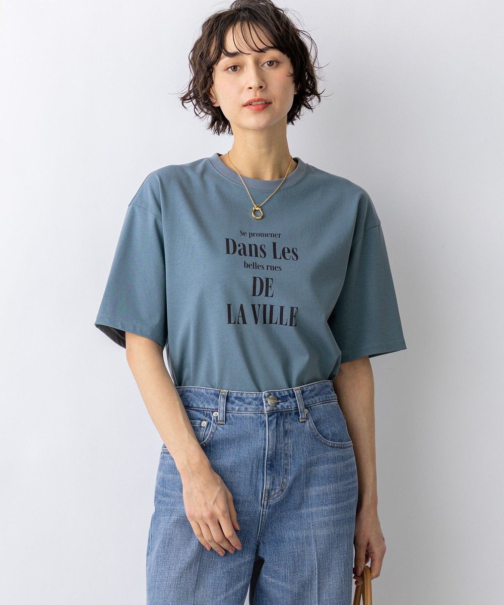 23区 【先行予約】シャツテール ロゴTEE 