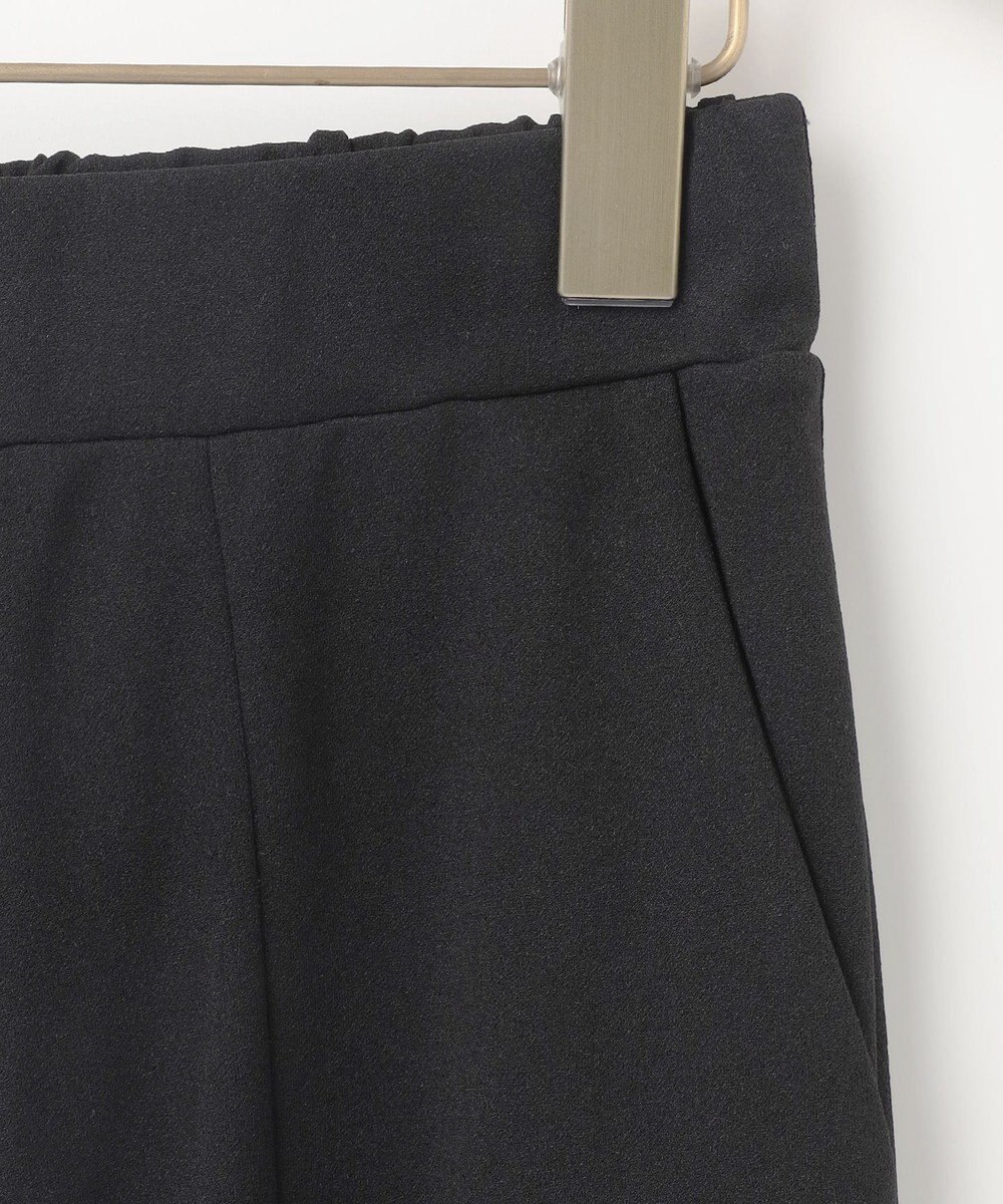 組曲 S スタイルアップジャージー フレアパンツ 