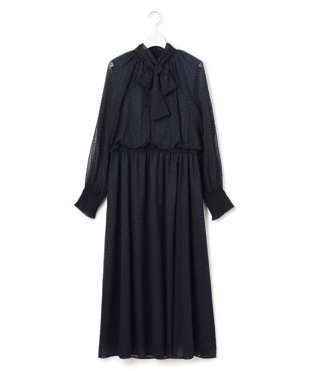 23区 S 【APPLAUDIR】シアードットフロッキー ドレス 