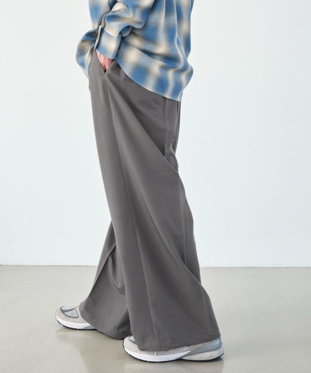 WEGO 【ユニセックス着用ITEM/SMLサイズ展開】バギースラックス 