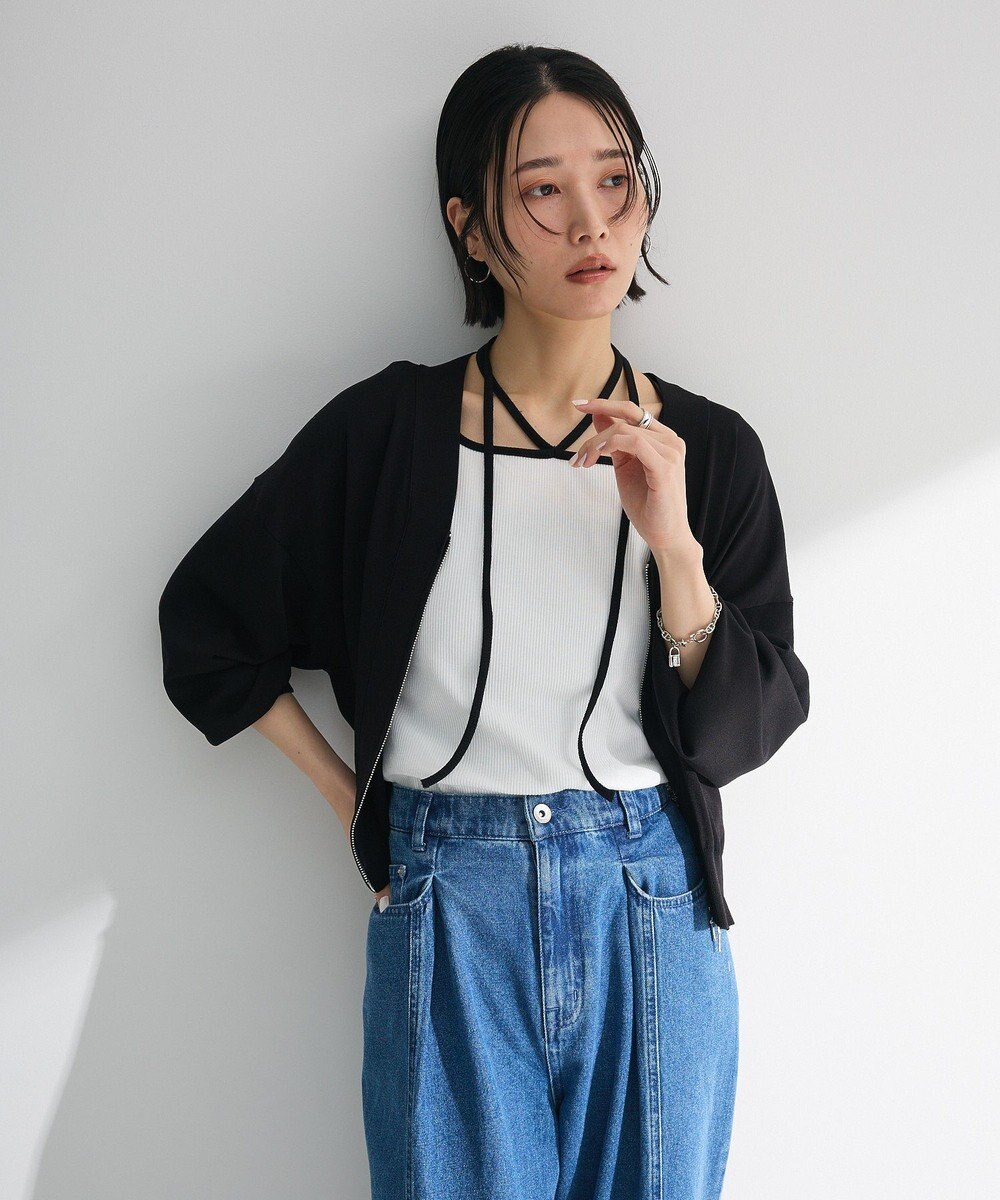 Green Parks チョーカー付きタンクトップ 