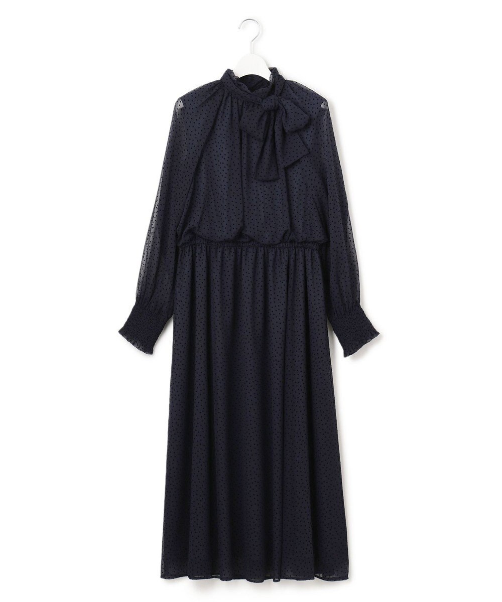 23区 S 【APPLAUDIR】シアードットフロッキー ドレス 