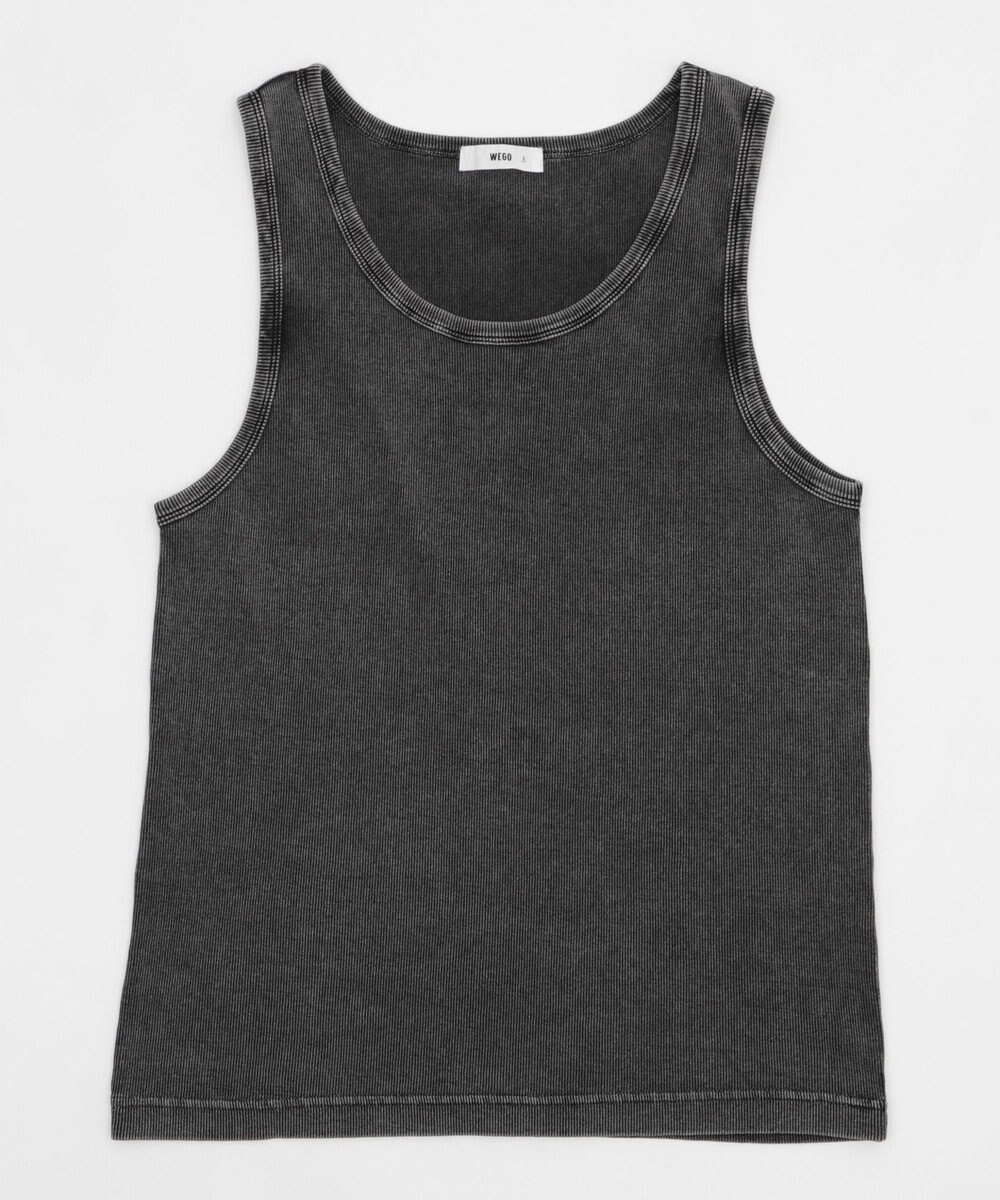 WEGO 【MLサイズ展開】リブタンクトップ 