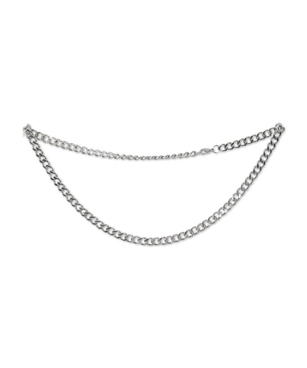 WEGO アクセ付きグラフィックT（LS） 