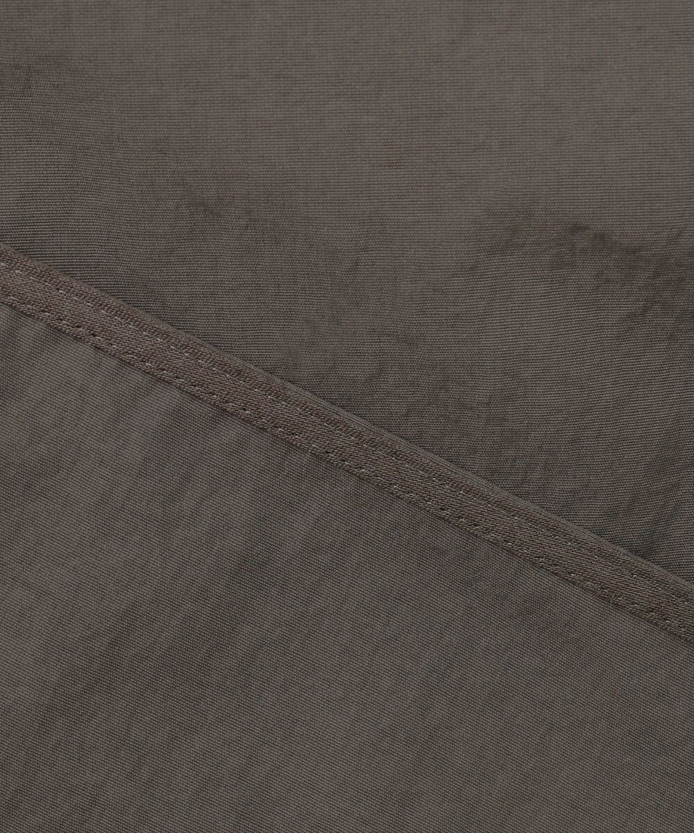 uncrave ライトプルーフナイロン オフショルブラウス 