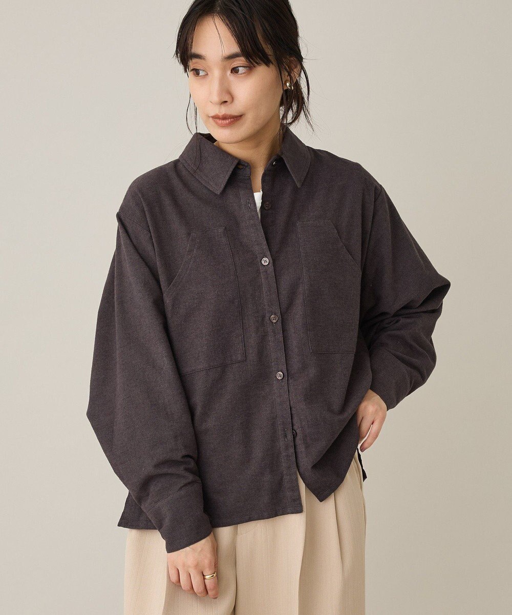 CRAFT STANDARD BOUTIQUE ビッグ袖デザインシャツ 