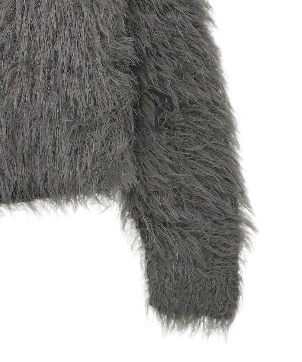 AMERICAN HOLIC Vネックシャギーニットプルオーバー 