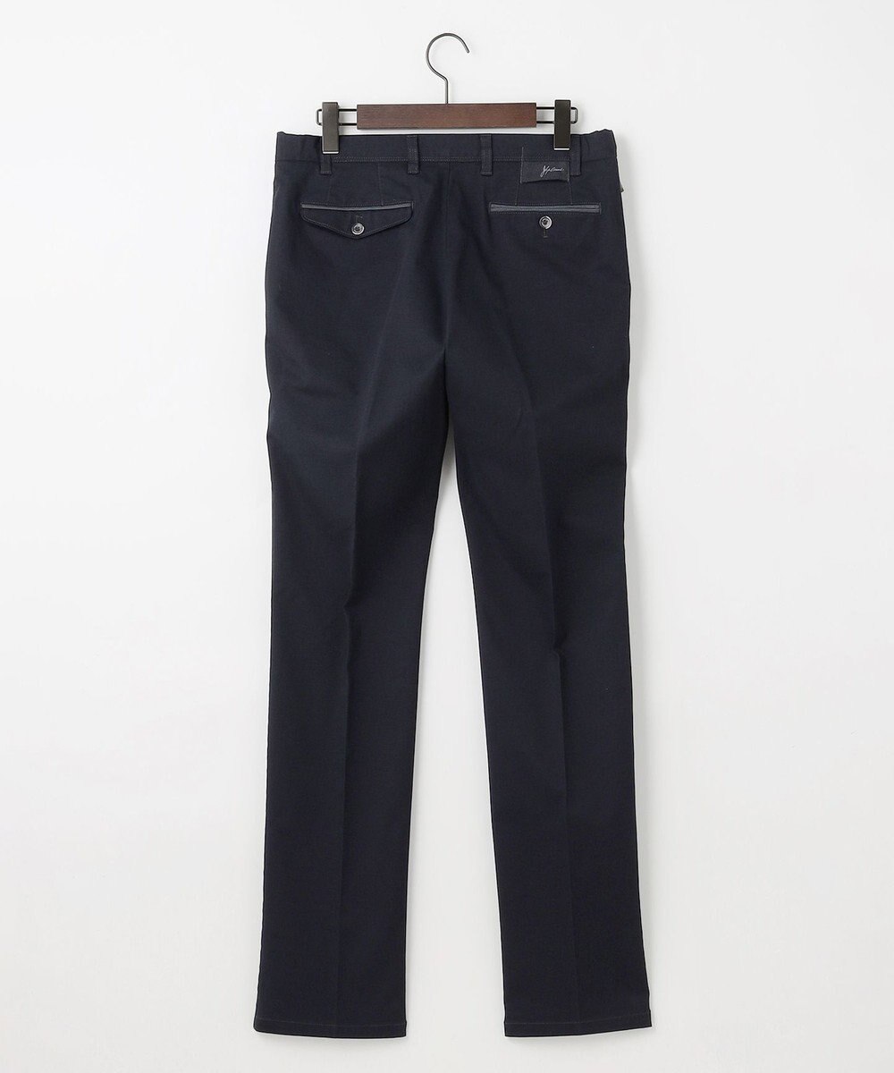 JOSEPH ABBOUD 【ウエストも伸びる！オーガニックコットン使用・25AW】トリコチンストレッチ パンツ 