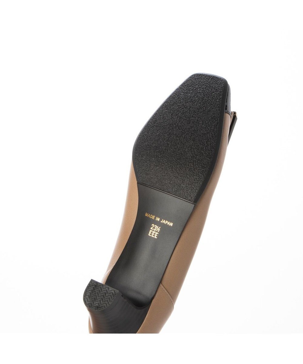 Riz raffinee <Riz raffinee>【３E】エナメルコンビバックルパンプス 